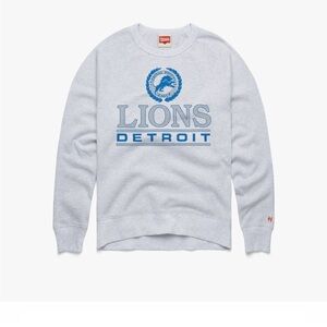 Homage Detroit Lions Crest Crewneck